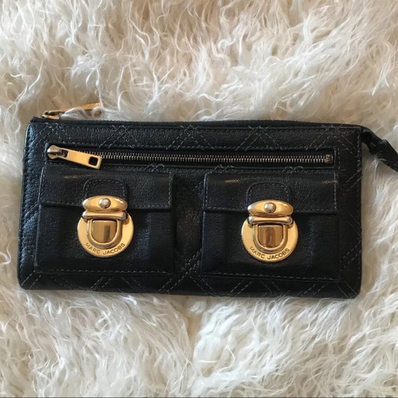 marc jacobs quilted wallet